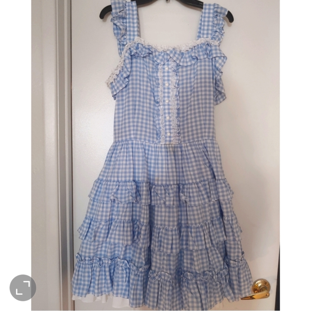 Costume, Lolita, Dorothy, Blue Dress, XL